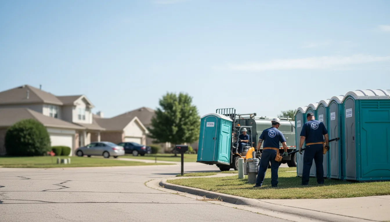 Porta Potty Rental in Ramona, KS near me
